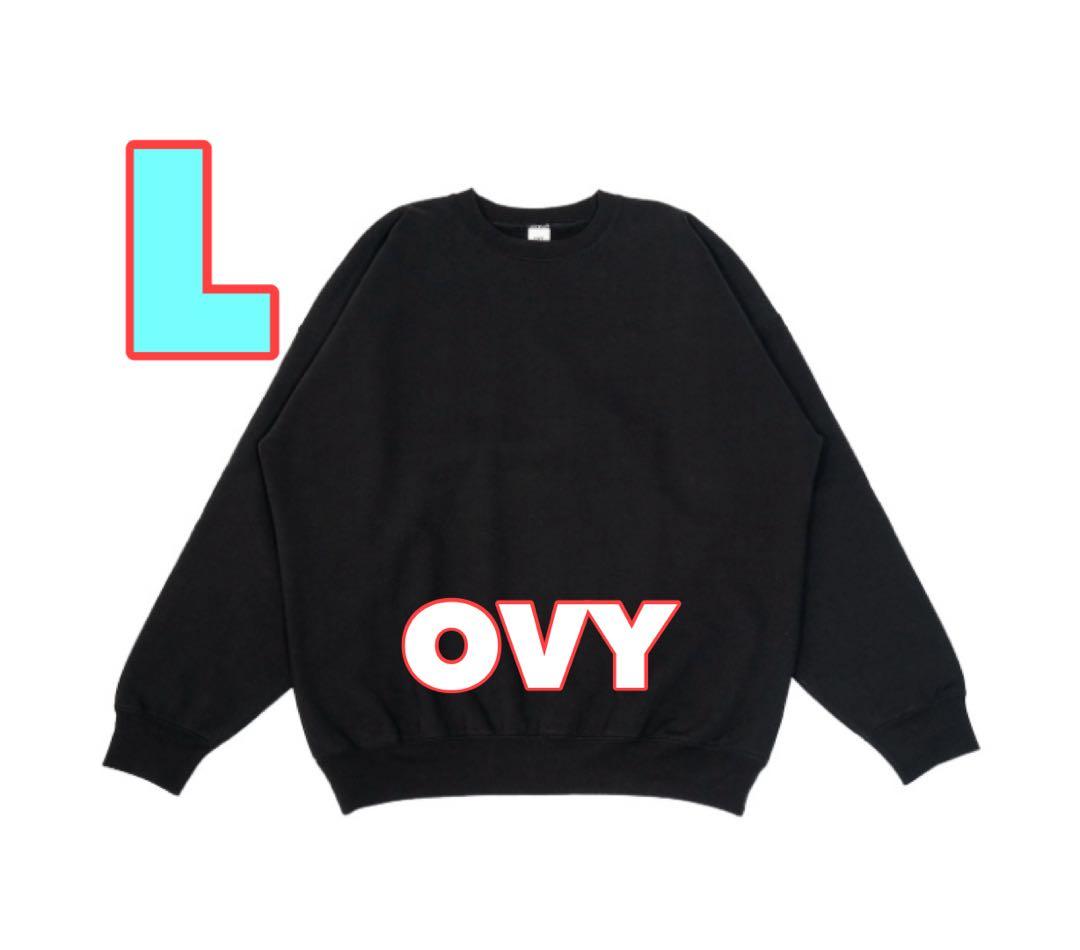 OVY Original Fabric Crew Neck Sweat 黒 L