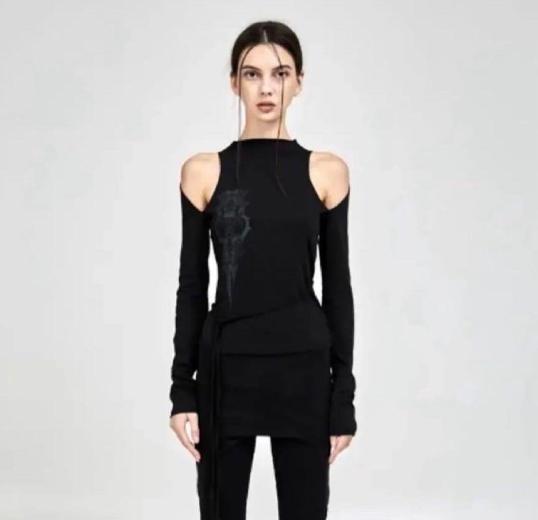 トップス Sio Seoul sioseoul Long Sleeve Top Black