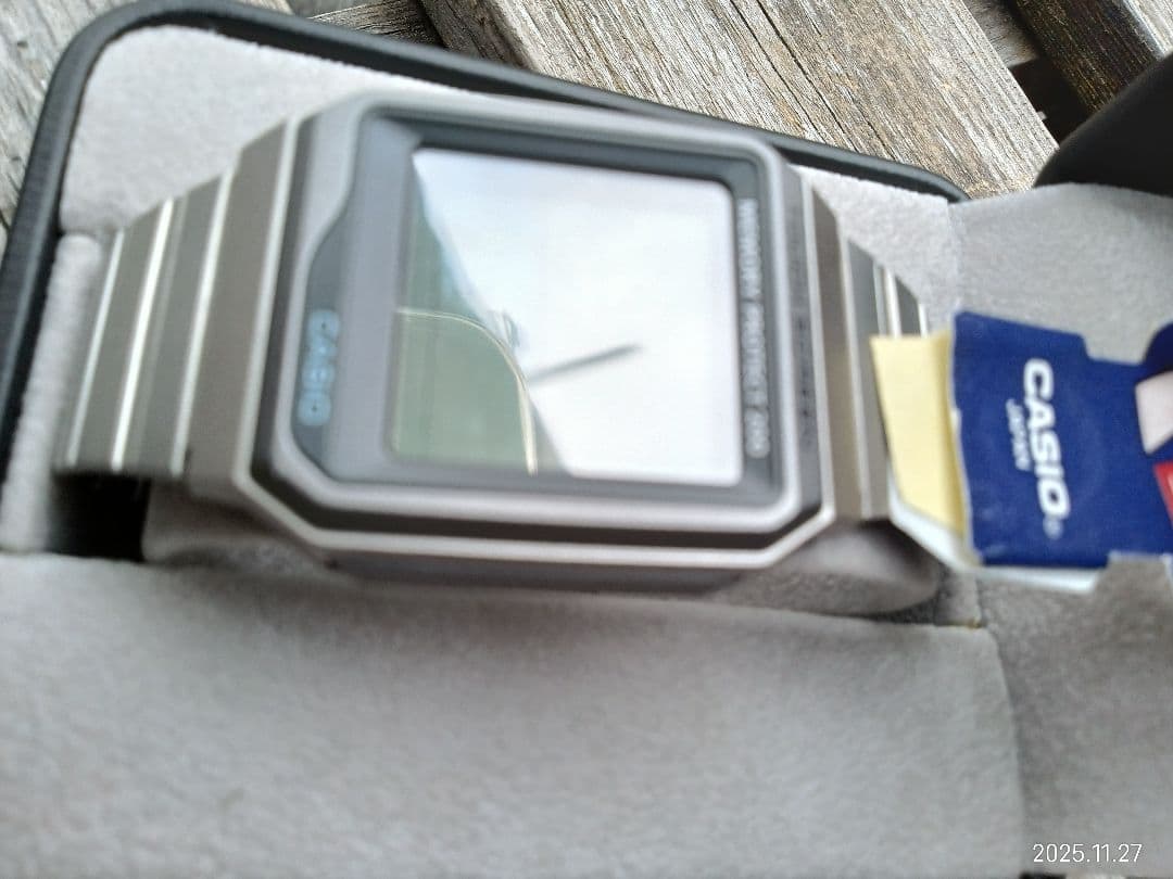 CASIO タッチスクリーン メモリープロテクト200　電池切れ