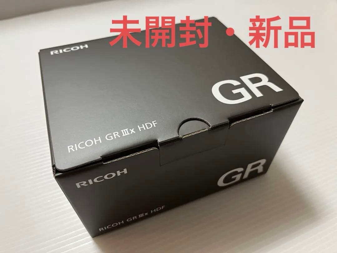 Pa【未開封新品】RICOH リコー GRIIIx HDF