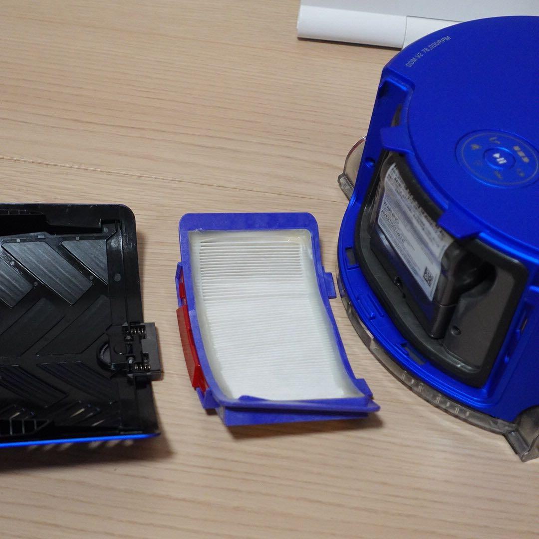 美品☘️ 360 heurist ロボット掃除機 ダイソン ブルー Dyson ②