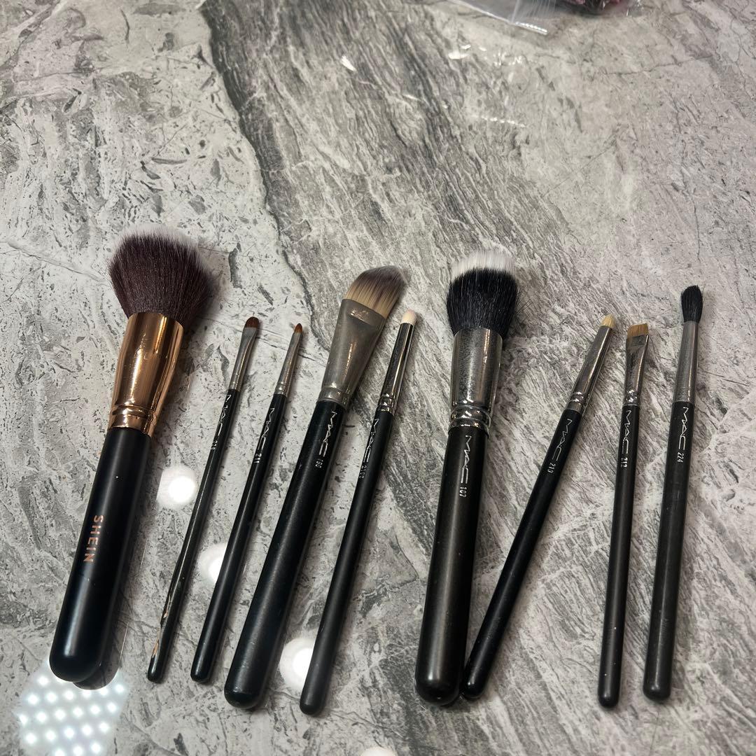 MAC メイクブラシ まとめ売り 正規品 プロ用 sheinブラシ おまけ付き