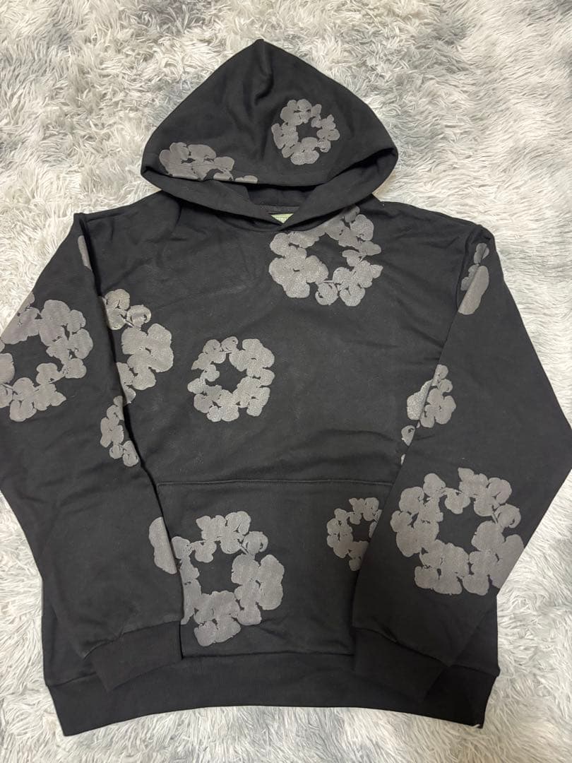 denim tears デニムティアーズ ブラック パーカー 購入履歴〇