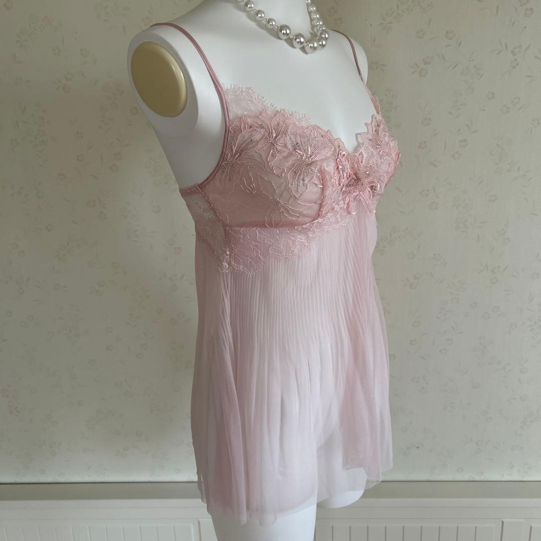 【定価17,600円】ワコール　パルファージュ　ピンク キャミソール サイズ80