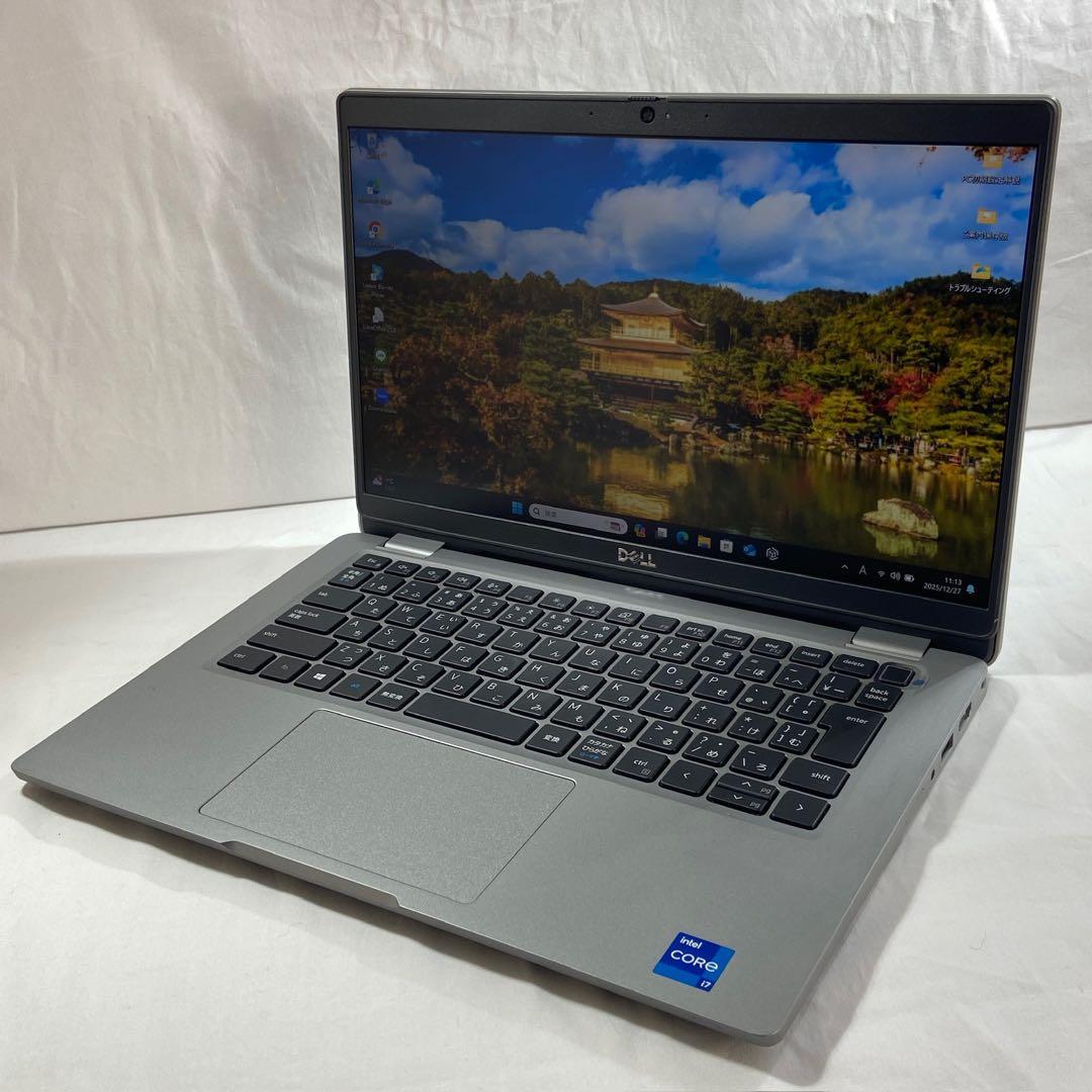 良品 DELL 11世代Core i7 16Gメモリ SSD512G 13.3型