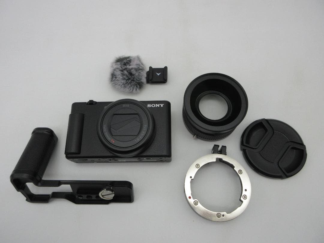 美品 付属品満載 SONYコンデジ ZV-1MII シューティンググリップキット