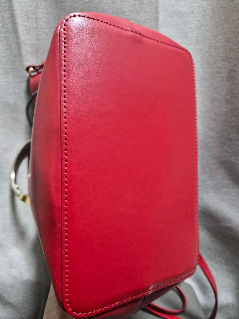 限定値下 ZANCHETTI Martinique red 赤 バッグ