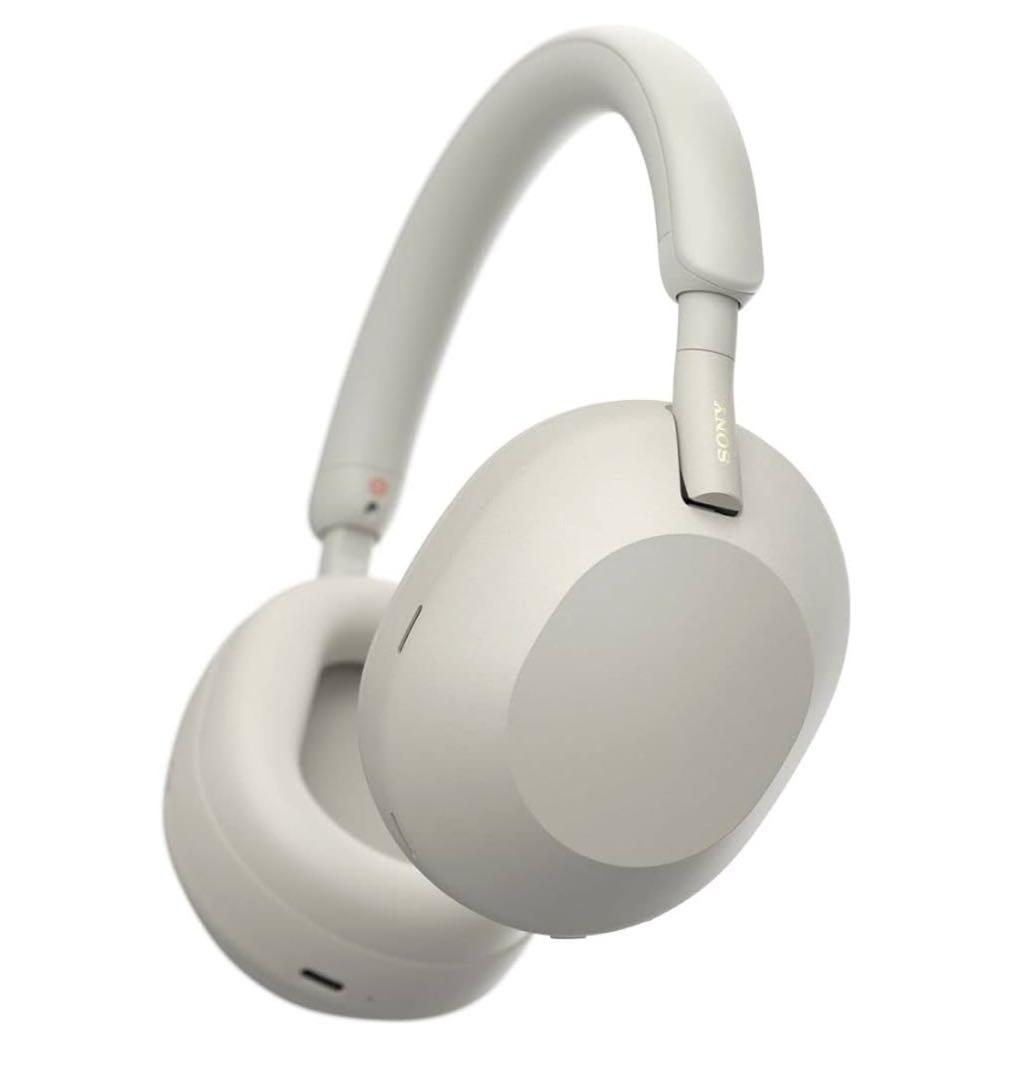 Sony ワイヤレスヘッドホン グレー 収納ケース付き