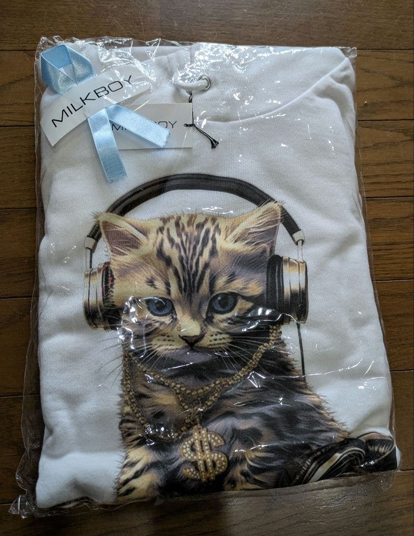 MILKBOY AUDIO CATパーカー