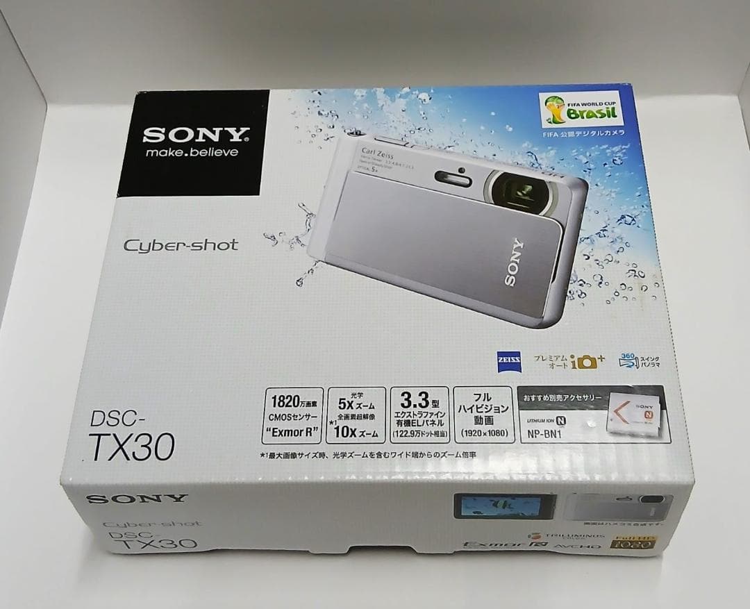 SONY DSC-TX30 デジタルスチルカメラ　Cyber-shot　シルバー