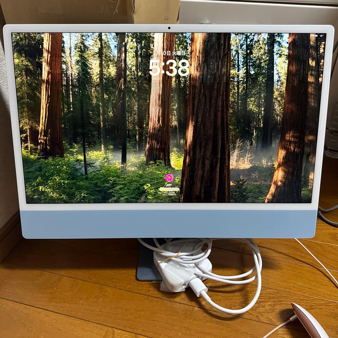 iMac 24インチ Retina 4.5KディスプレイMJV93J/A