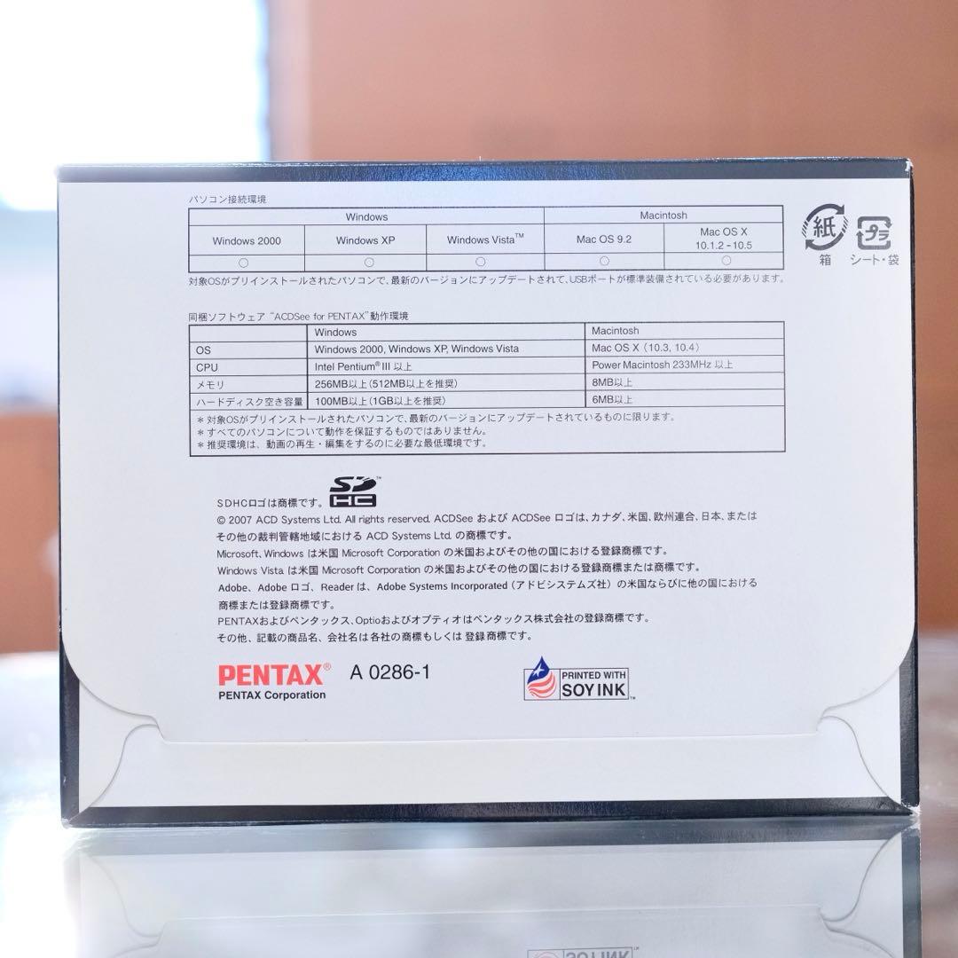 新品未使用 名機 CCD 平成レトロ コンデジ PENTAX Optio E50