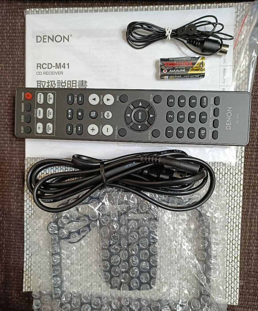 DENON RCD-M41 CDレシバー Bluetooth　2023年 美品
