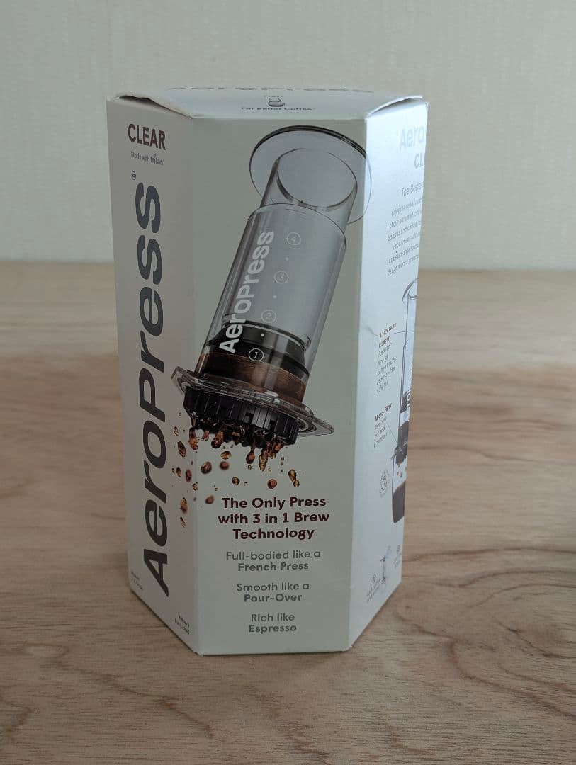 AeroPress コーヒーメーカー ステンレスフィルター付き