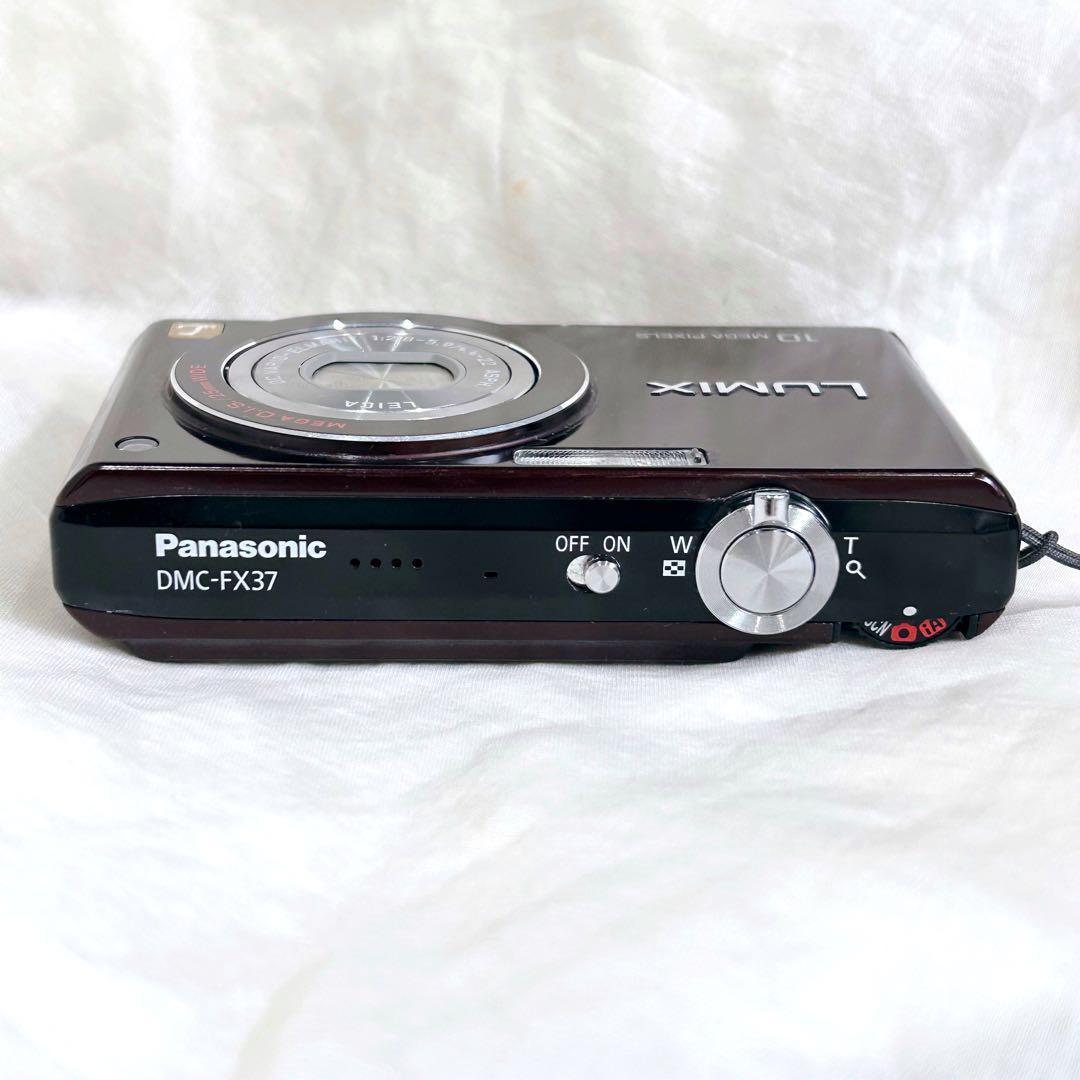 フルセット Panasonic DMC-FX37 LUMIX ショコラブラウン