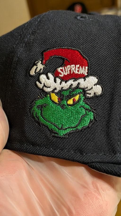 Supreme × New Era Box Logo Cap 7 3/8 BLK