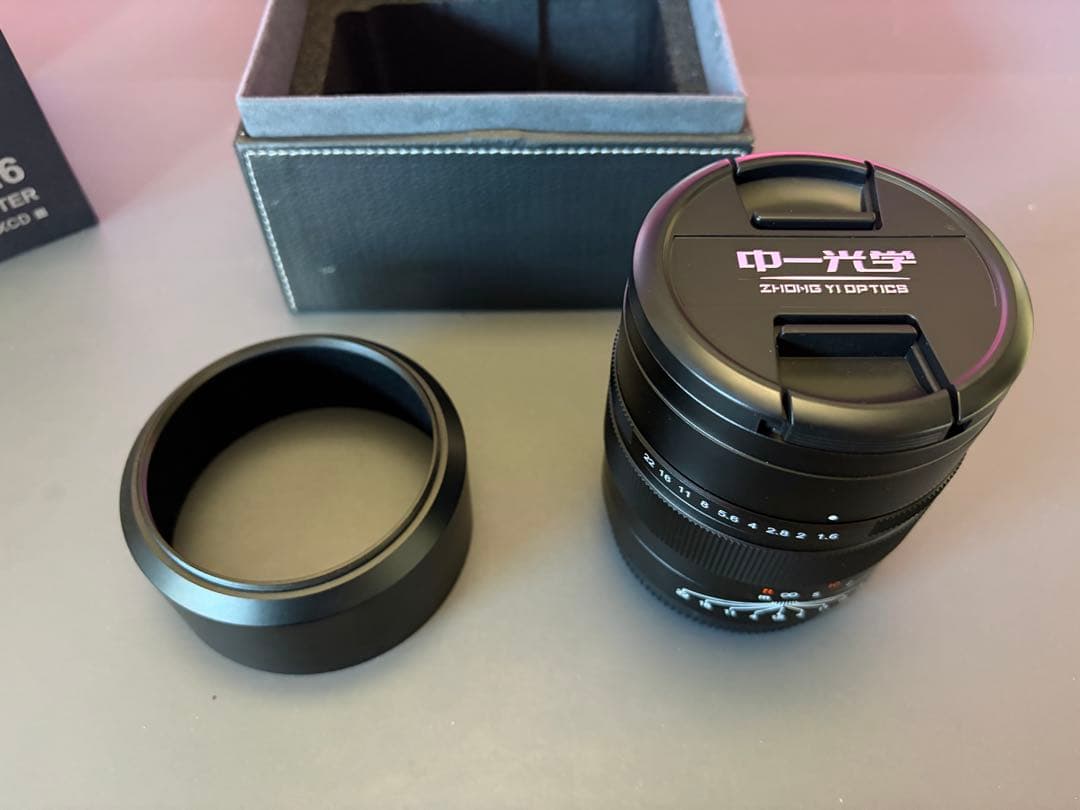 中一光学　80mm F1.6 SPEED MASTER GFマウント