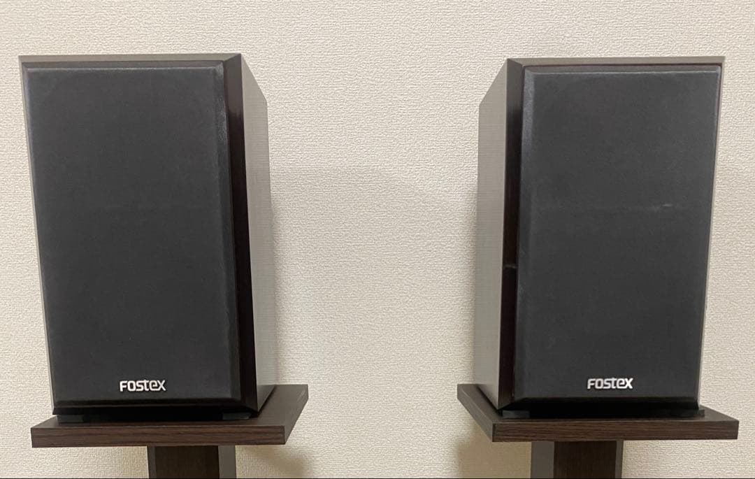 FOSTEX GX100 スピーカー ダークブラウン　連番　2つセット