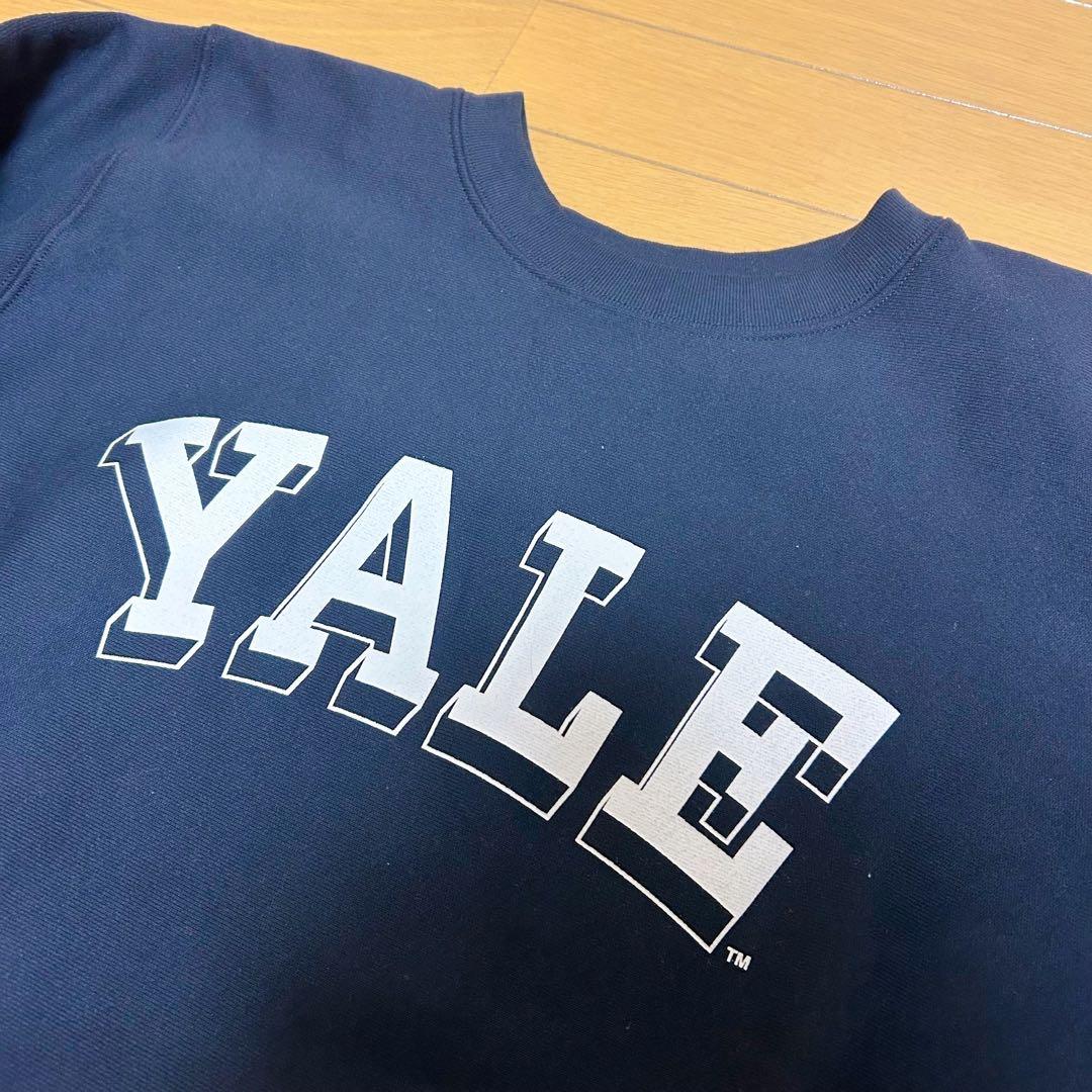 【未使用】チャンピオン リバースウィーブ YALE ネイビー XL