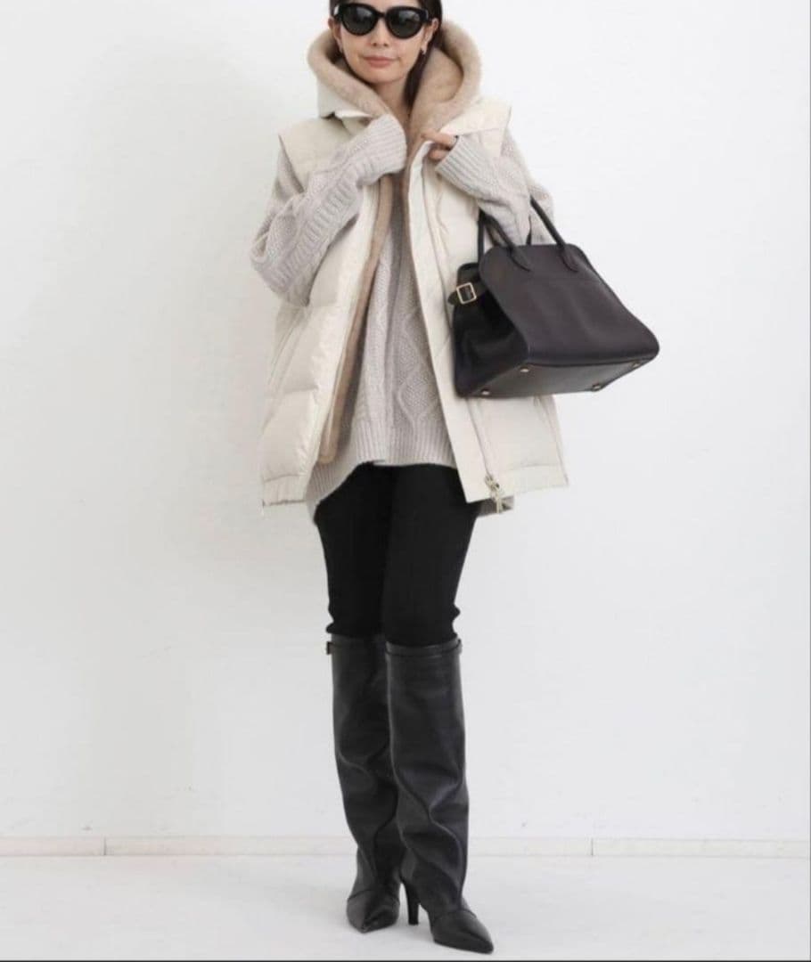 L'Appartement t 【ルーアンドレア】FAKE MINK VEST