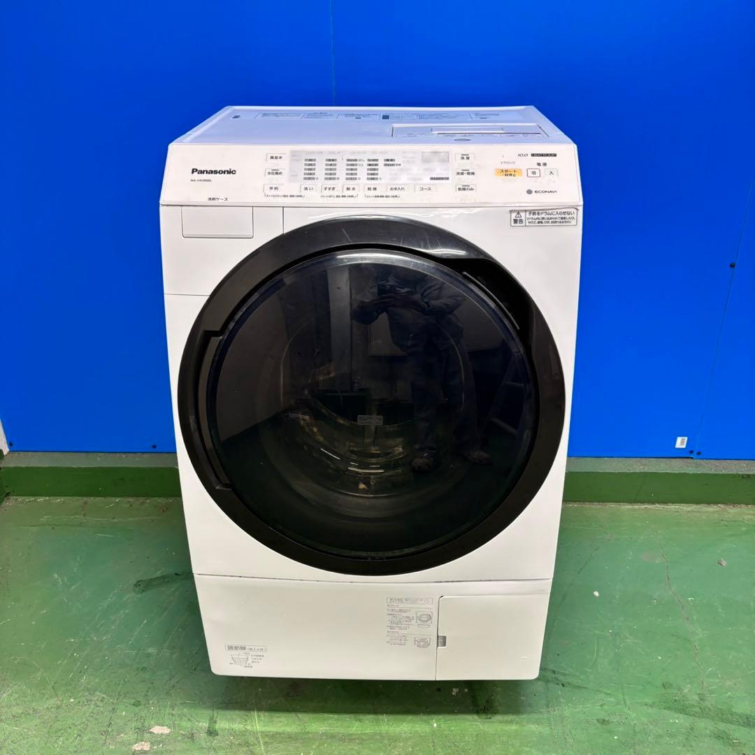 541 関東配送　ドラム式洗濯機　極美品　容量10キロ　乾燥6キロ　半年保証付