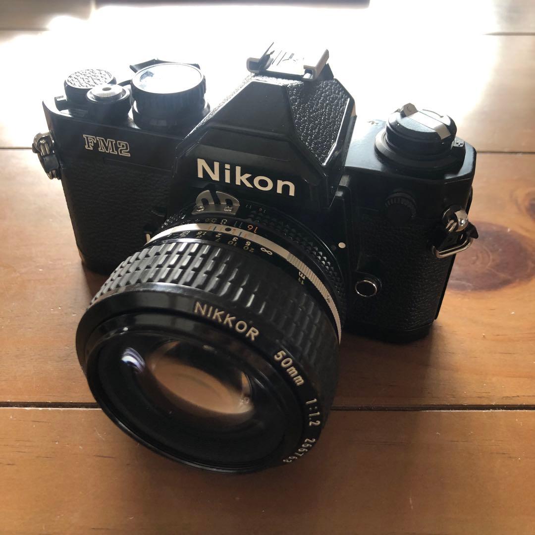 NIKON FM2 50mm f1.2 フィルムカメラ