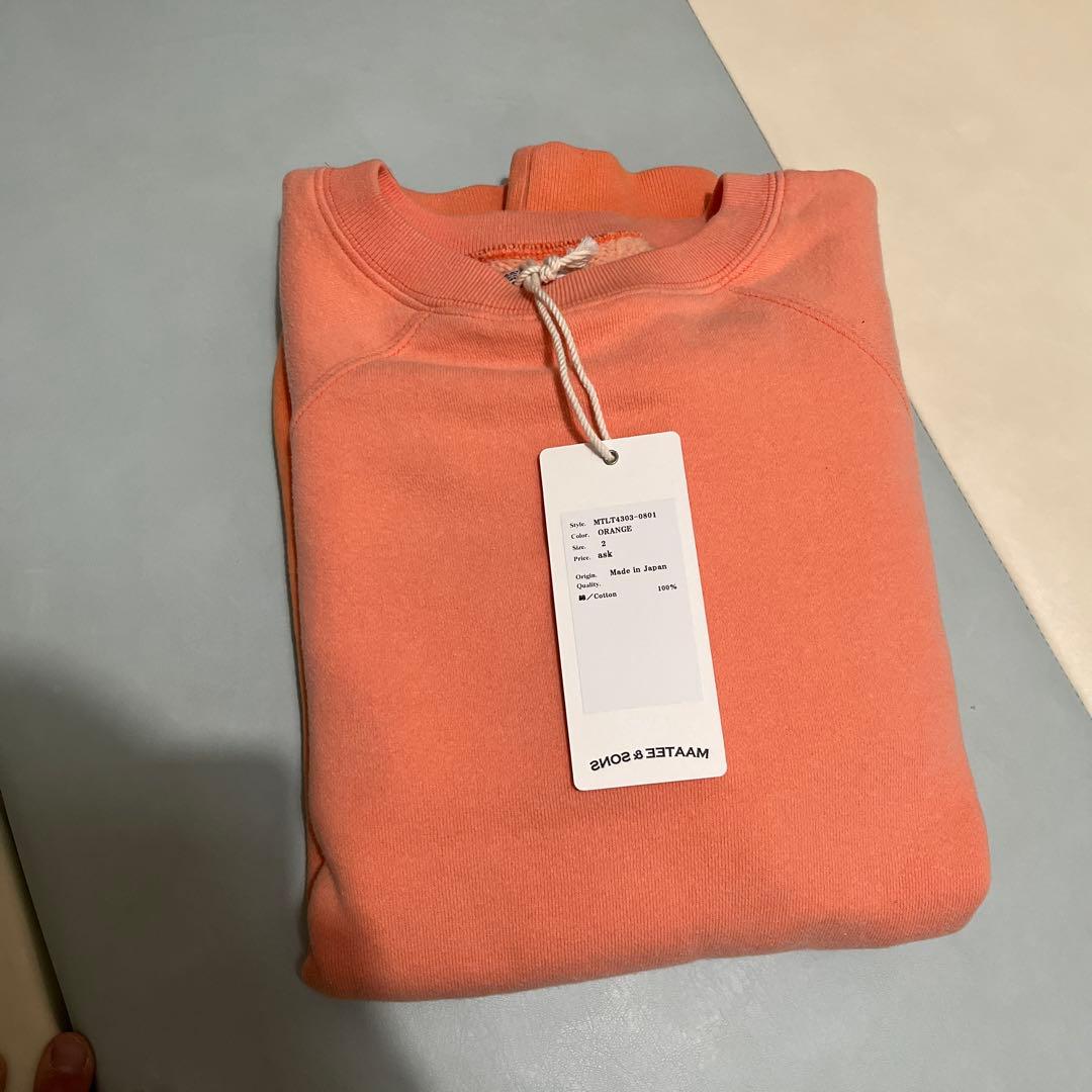 maatee&sons スウェット マーティアンドサンズ
