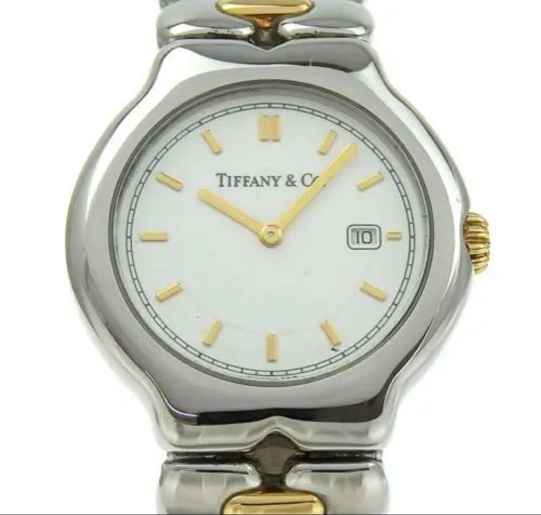 TIFFANY & CO. 腕時計 M0112 シルバー/ゴールド ティソロ