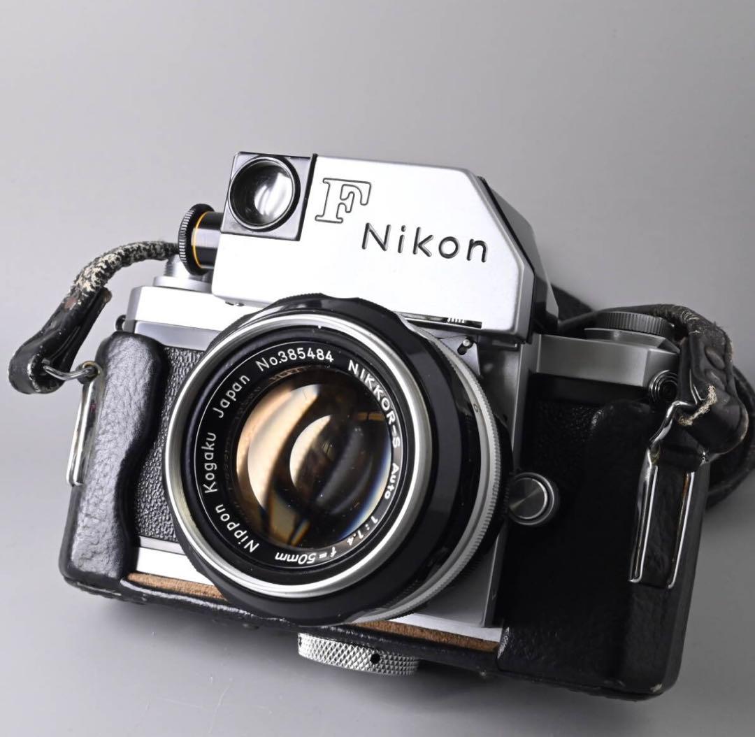 Nikon F 一眼レフカメラ Nikkor 50mmレンズ