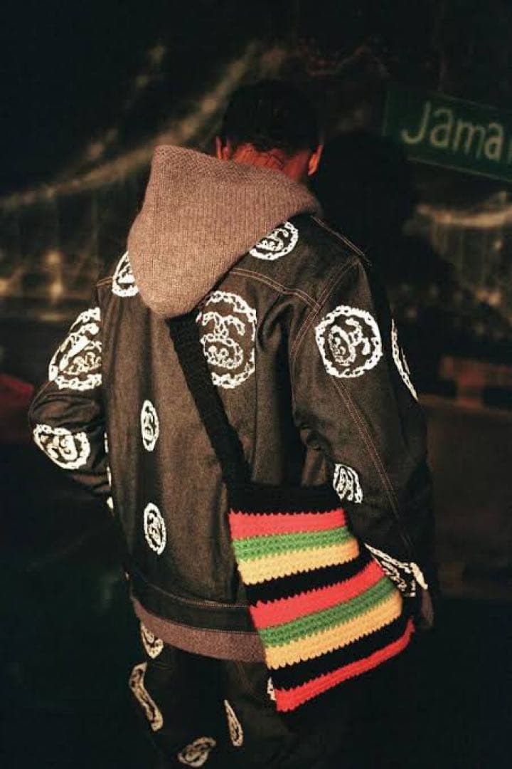 バッグ stussy DENIM TEARS MESSENGER BAG