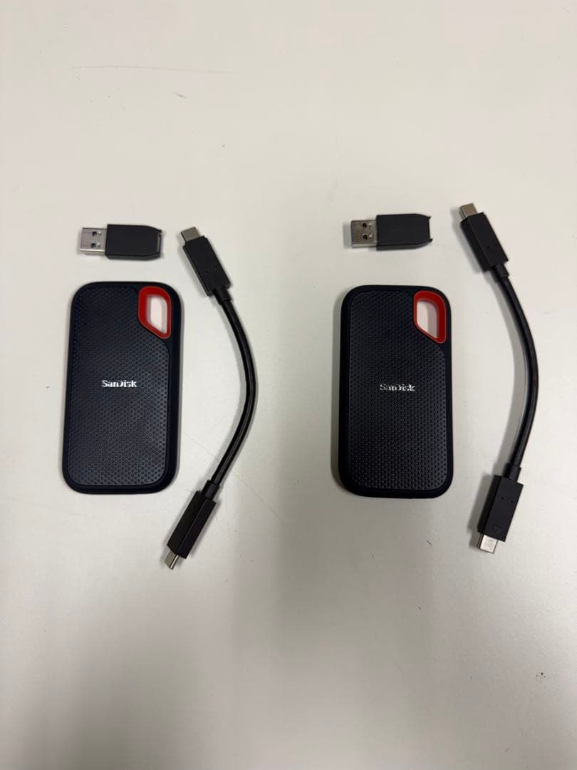 【2個セット】SanDisk Extreme Portable SSD 1TB