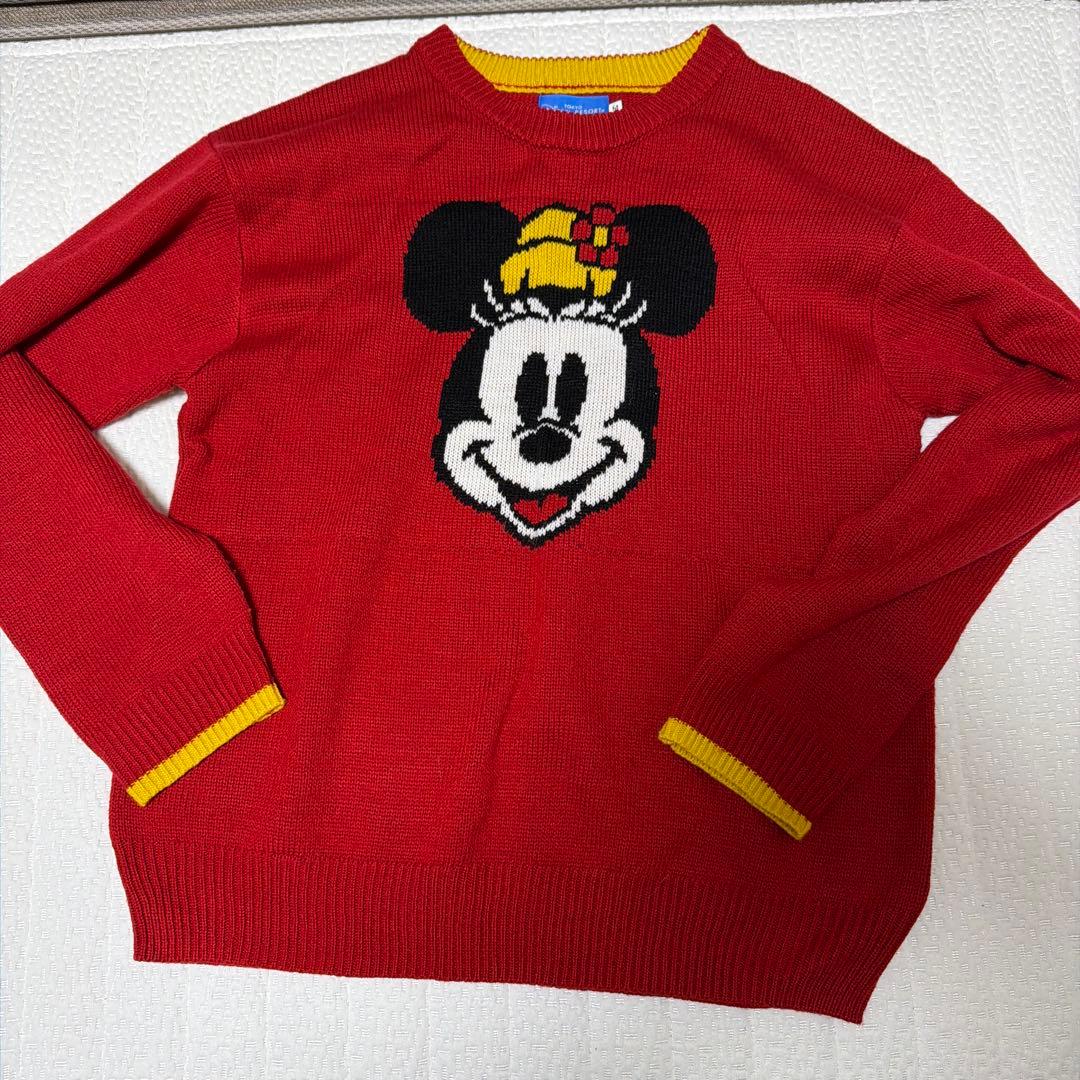 東京ディズニーリゾート ミニーセーター M ミッキーL