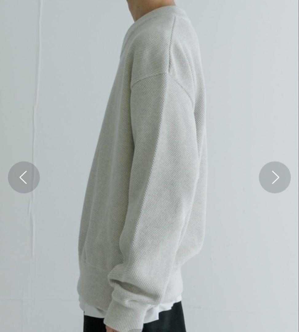 極美品　クレプスキュール　Moss Stitch V-Neck Pullover