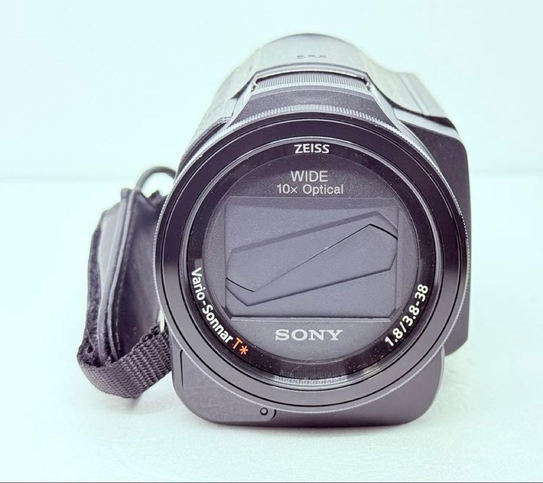 SONY FDR-AX30 4K ビデオカメラ 大容量バッテリー付き