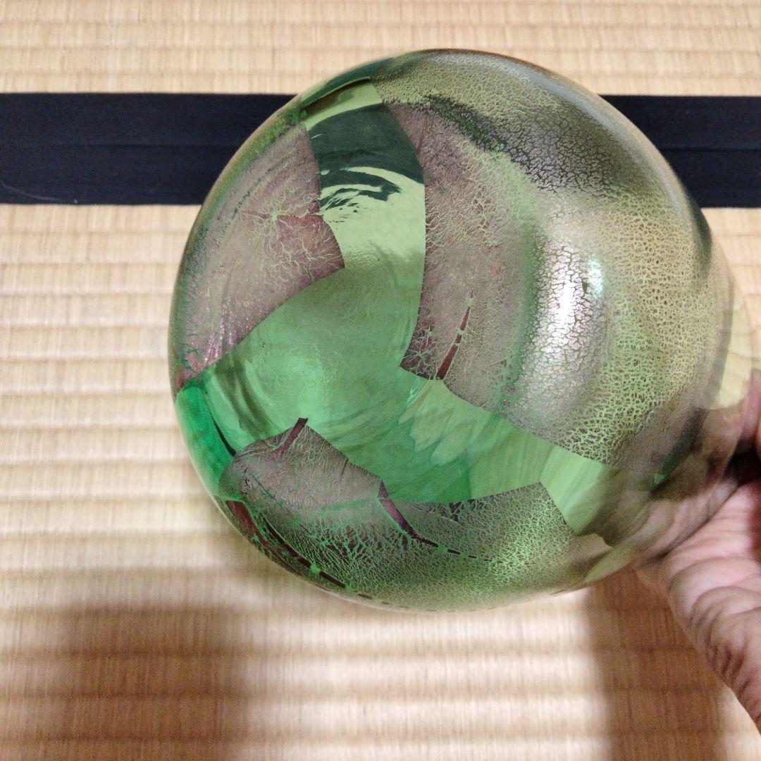 宗華　義山水指　切箔＋源氏香夕顔夏茶碗＋茶杓「庵の友」