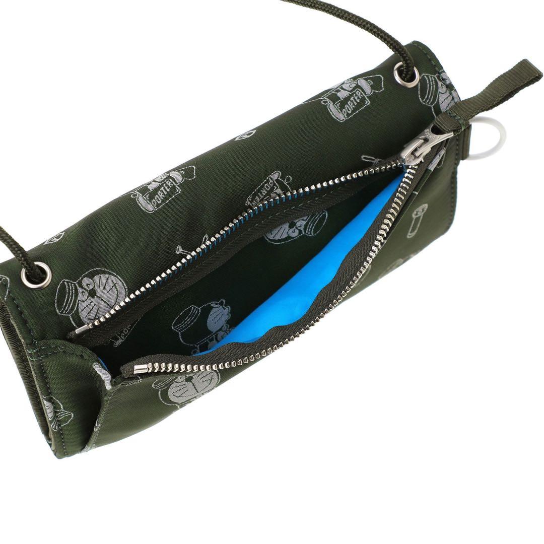 レア✨【未使用】PORTER ポーター ドラえもん 長財布 ロングウォレット 緑