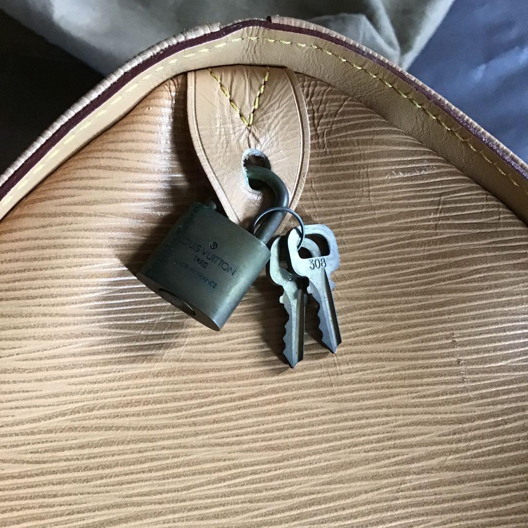 ルイビトン　エピレザーボストンバッグ　W38㎝　美品