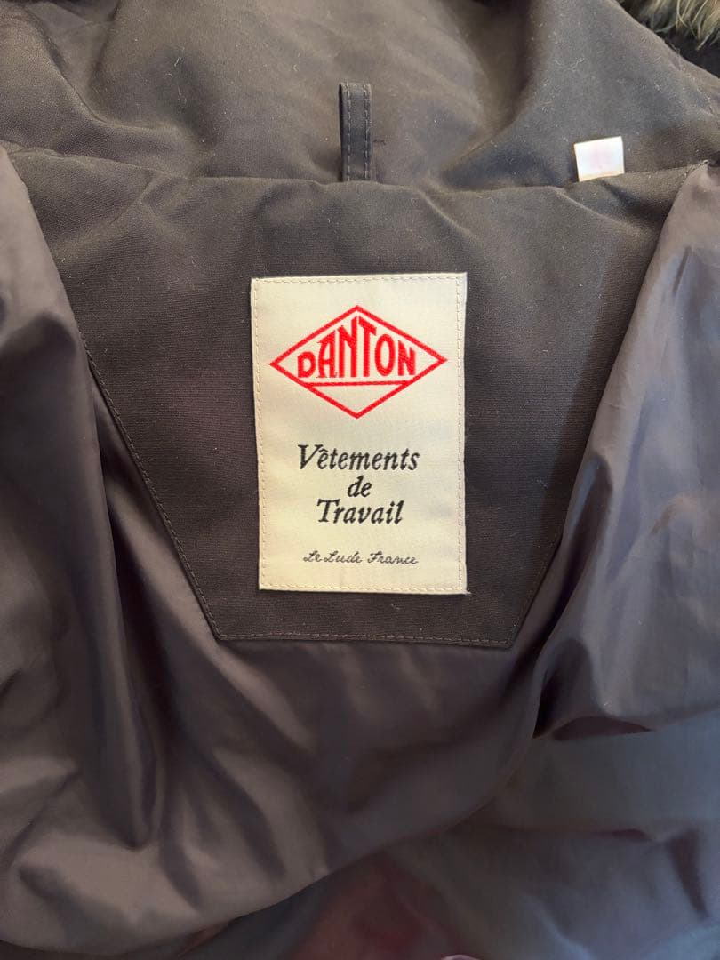 ※再値下げ※DANTON/ダントン　ファーフードダウンジャケット