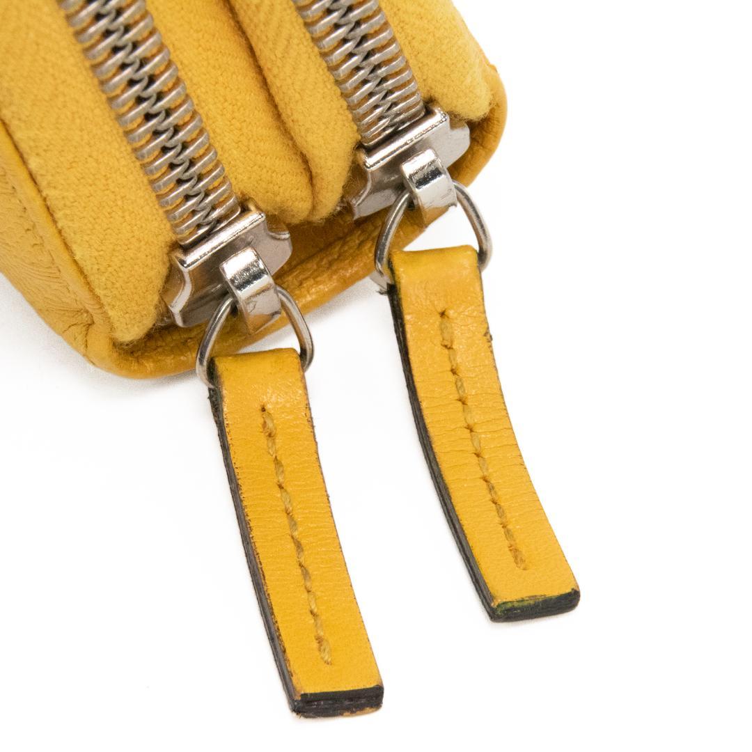 本物 グッチ 長財布 ダブルファスナー メンズ レディース ディアマンテ 黄色