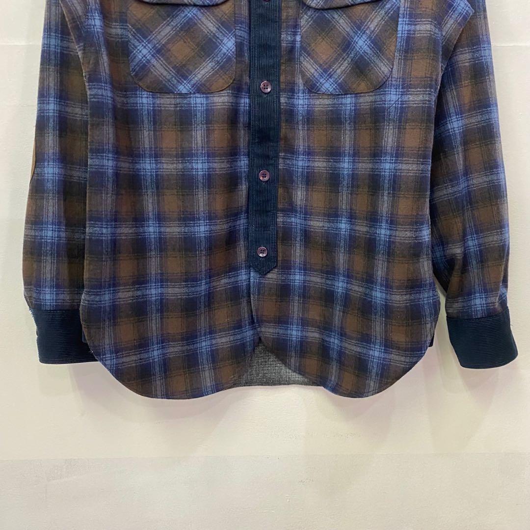 アイジュンヤワタナベマン × ペンドルトン ウールチェックシャツ サイズXS