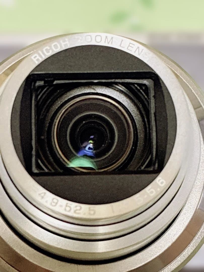 リコーRICOH CX2 コンパクトデジタルカメラ動作確認済　充電器・ケース付き
