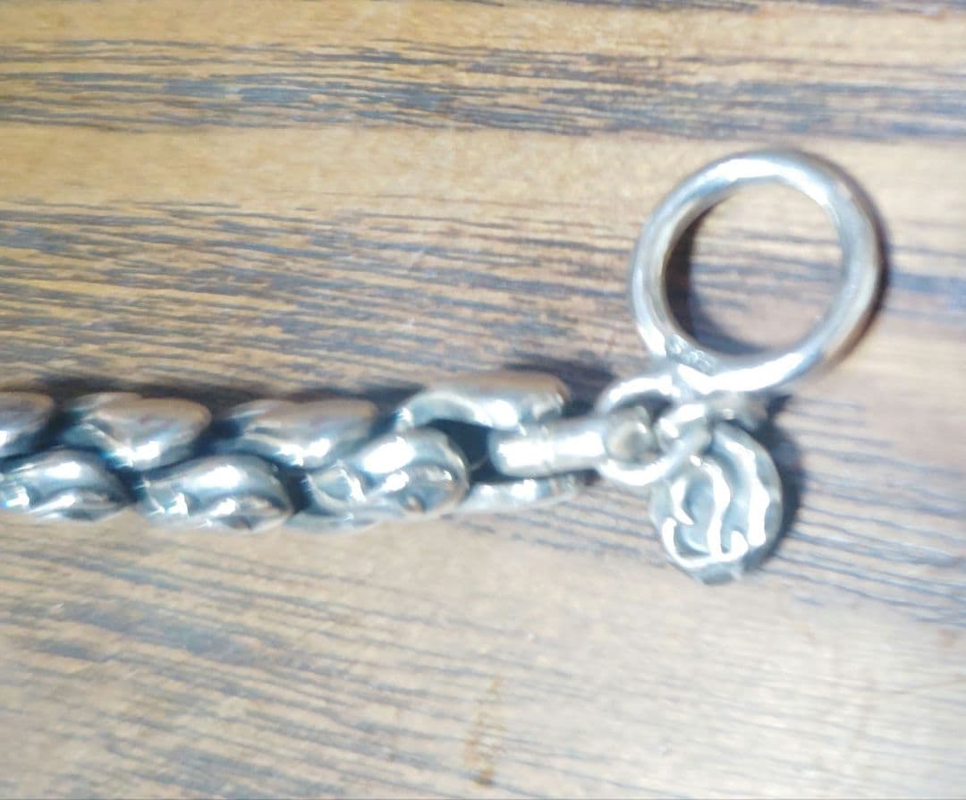 アクアシルバー925 チェーンブレスレット