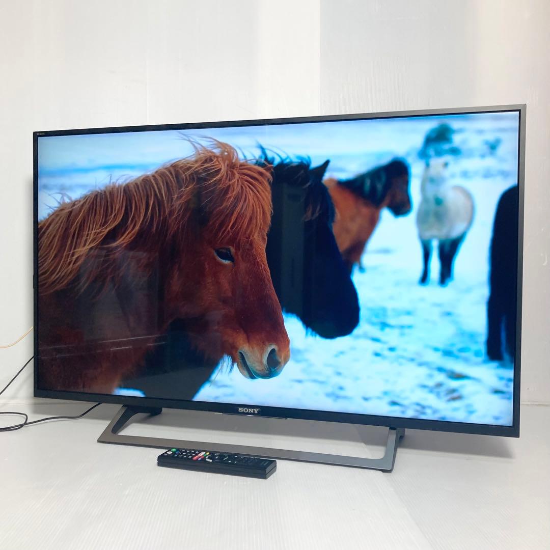 美品 SONY 43型4K液晶テレビ BRAVIA KJ-43X8000E