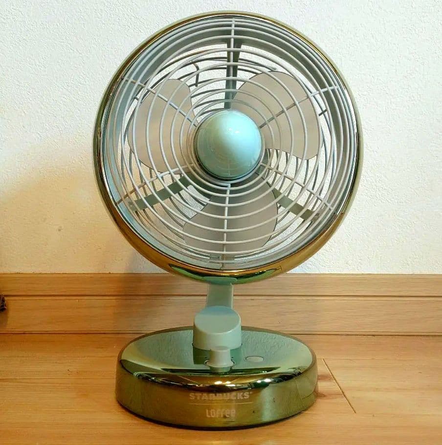 日本未発売 STARBUCKS 卓上扇風機 ミニファン スターバックス