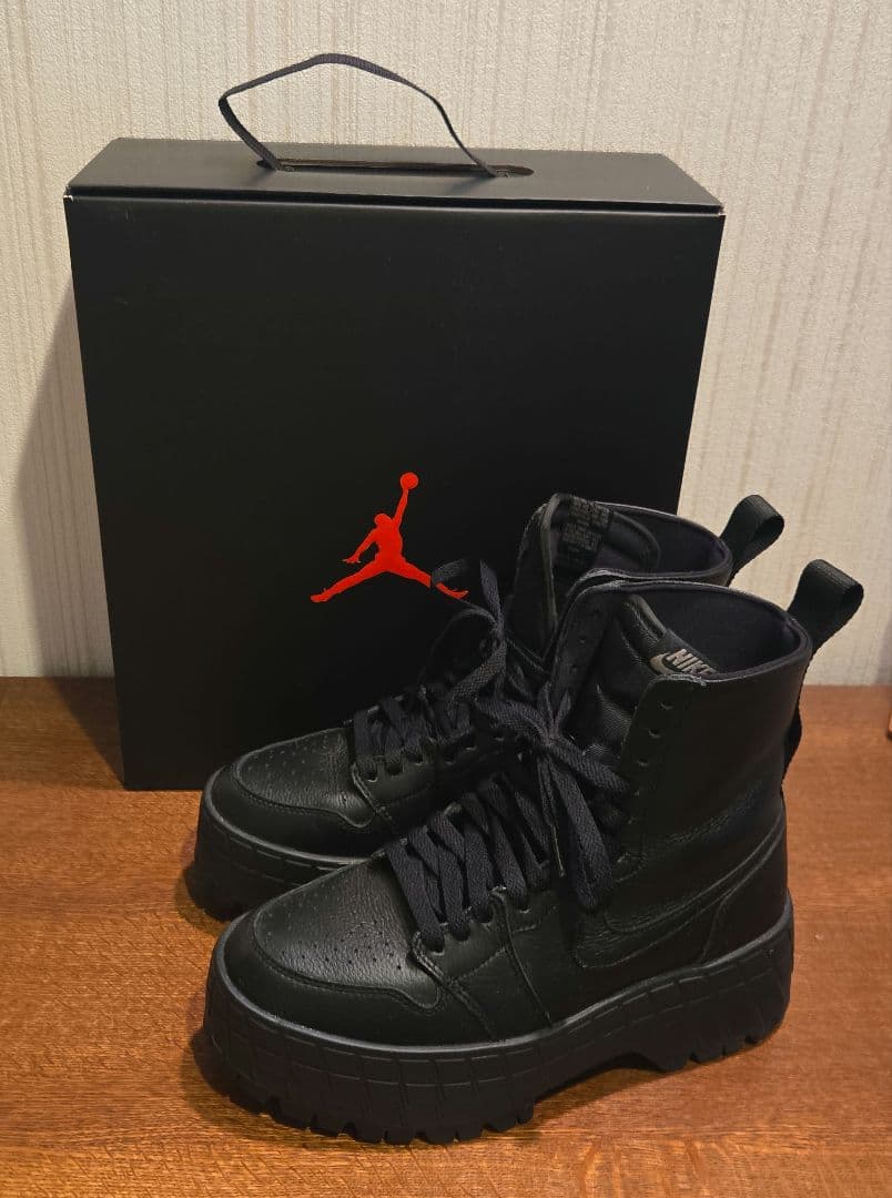 NIKE ブルックリン AIR JORDAN1 ブルックリン ブラック 黒 25