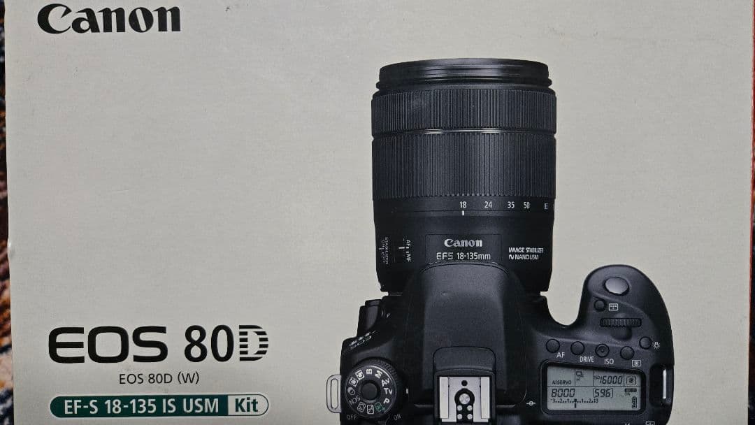 Canon EOS 80D　2,420万画素　レンズ３つ　セット売り　初心者向け