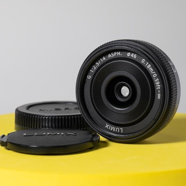 LUMIX G 14mmF2.5 ASPH. H-H014 パンケーキレンズ