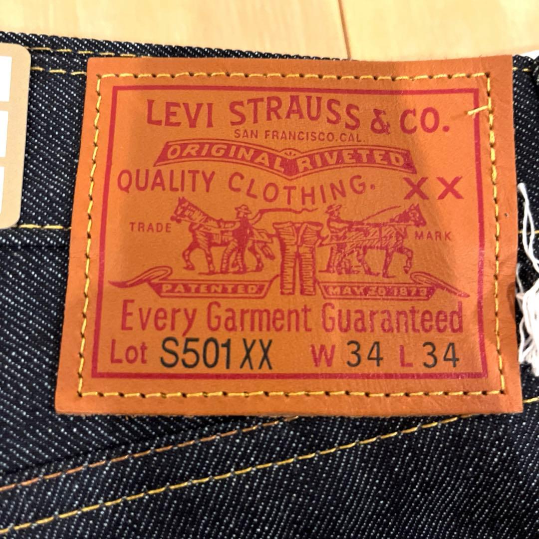 W34サイズ最安値　リーバイスS501XX 1944 W34 L34