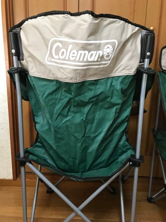 美品 ランドクルーザープラド 非売品 チェア2セット コールマン