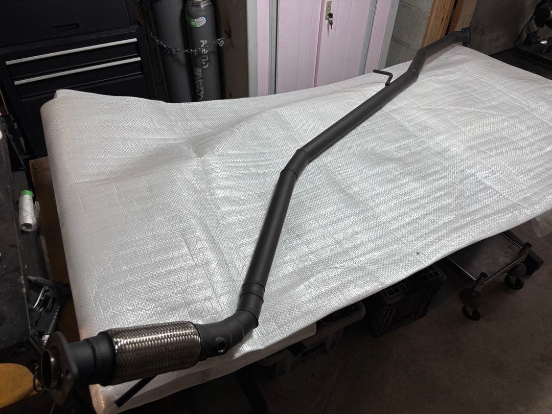 80系ハリアー！ハイブリッド中間ストレート！爆音！